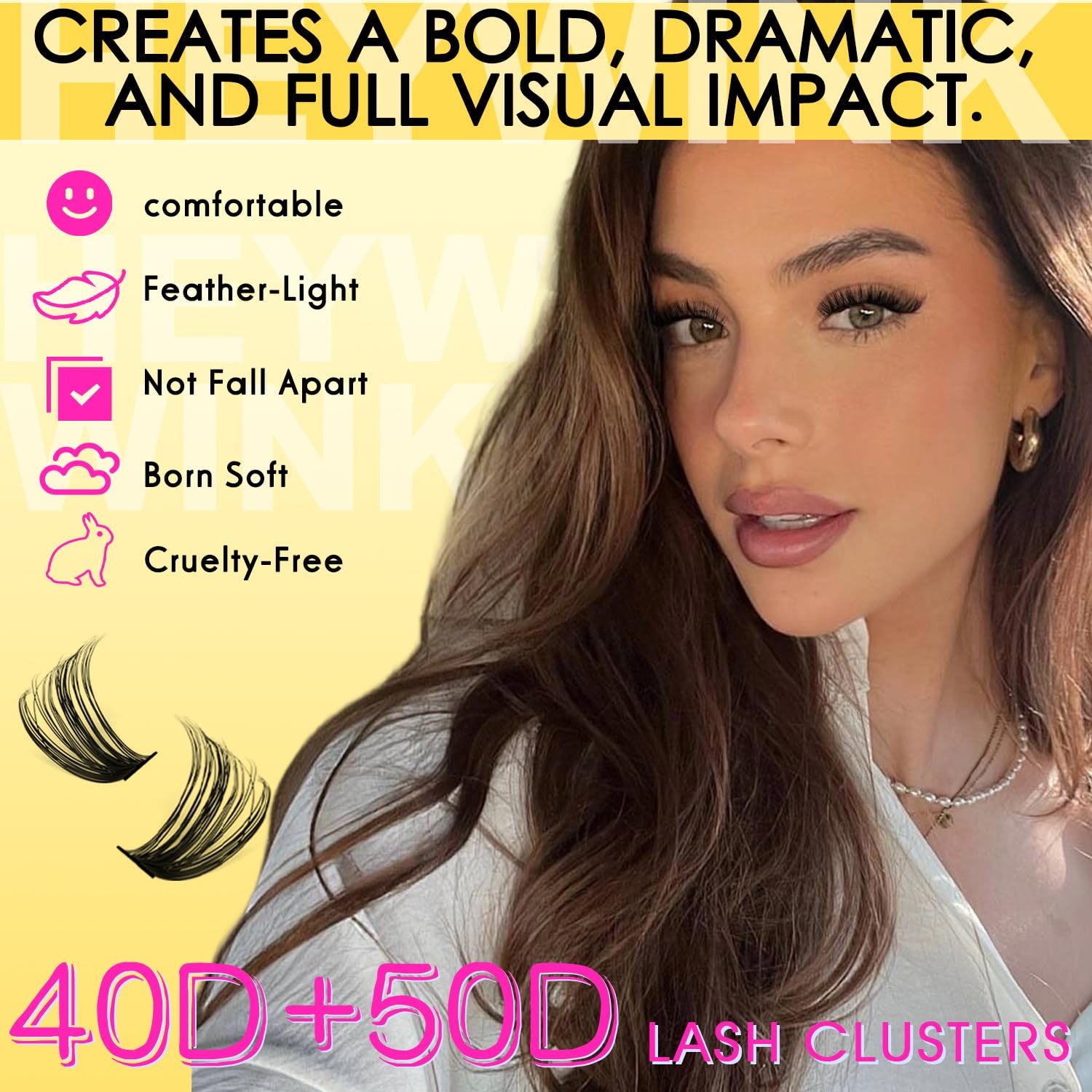 DIY Lash Extension Kit Volume Lash Clusters 40D+50D Individual Lashes Lash Clusters Kit Thick Eyelash Extension Kit Thin Band Lashes Cluster Lash Bond and Seal Tweezers(40D+50D 10-18MM Kit)
