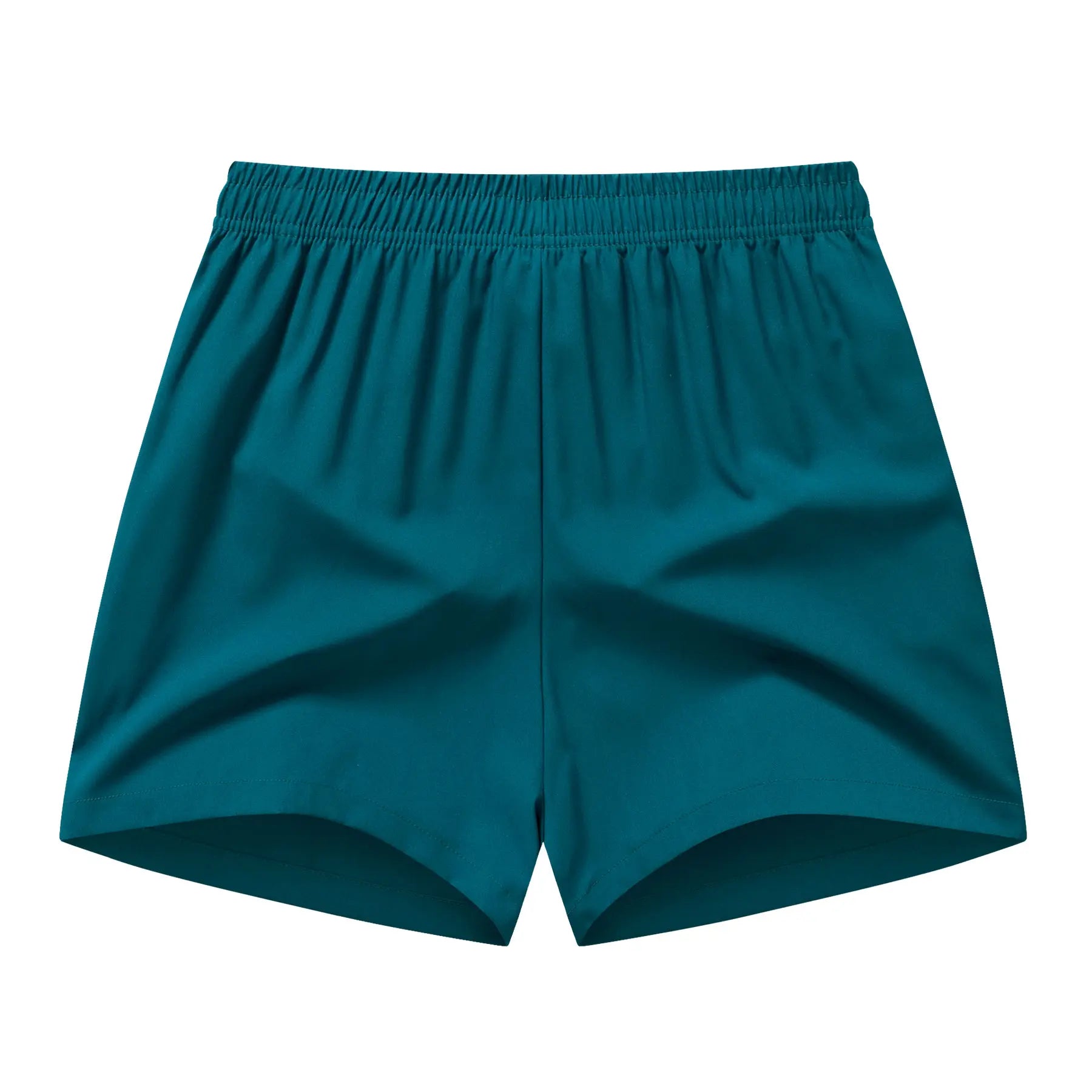 2-Pack Women’S Quick-Dry Running Shorts with Elastic Mid-Rise Waist, Side Zipper Pockets, Breathable Moisture-Wicking Fabric That Absorbs Sweat and Keeps You Cool, Lightweight Material for Gym, Yoga, and Slow Jogging; Skin-Friendly, Safe Phone Storage, Lo