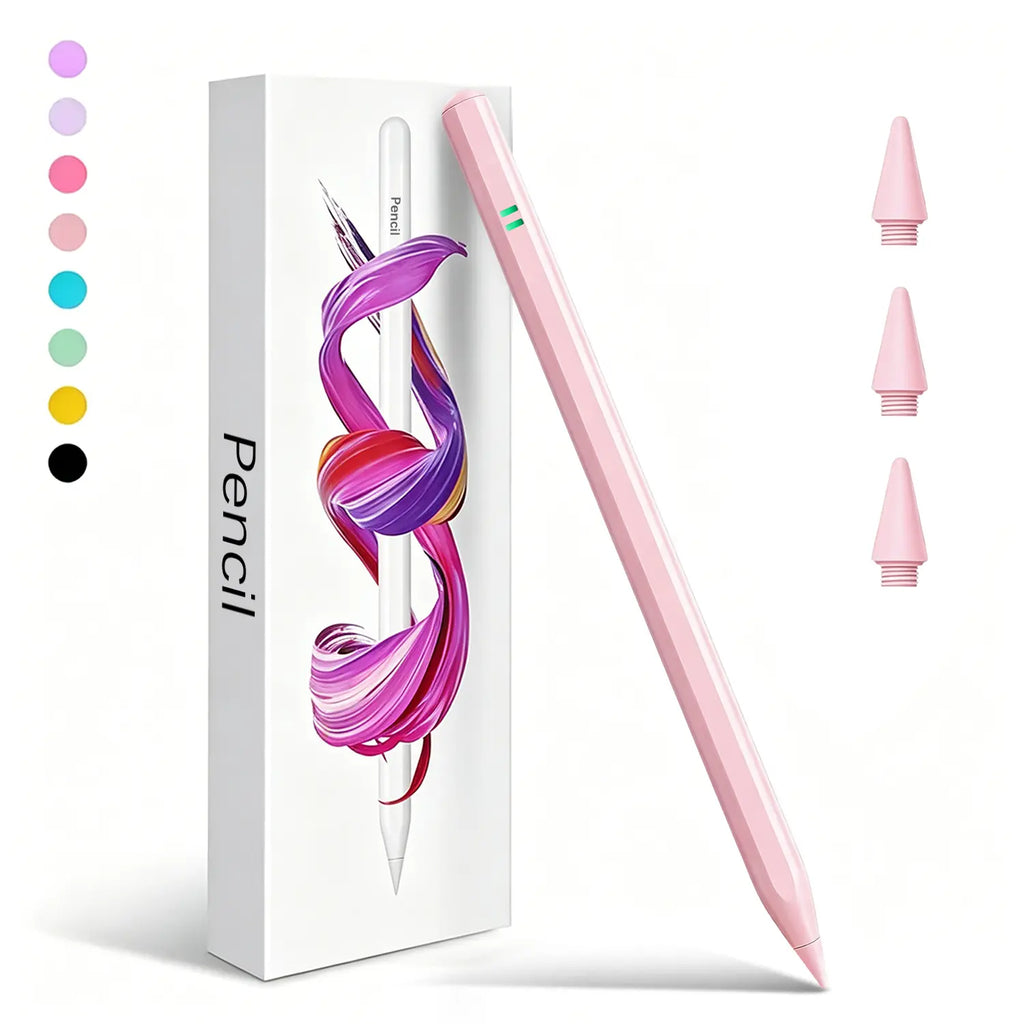Stylus Pen for Ipad, Compatible with Apple Ipad 2018-2025,Fast Charging, Palm Rejection & Tilt Sensitivity for Drawingand Writing, Fits Ipad Pro 11"/13"/M4, Air 11"/13" M3/M2, Mini7/6/5, A16/11Th-6Th Gen #Tiktokshopsummersale