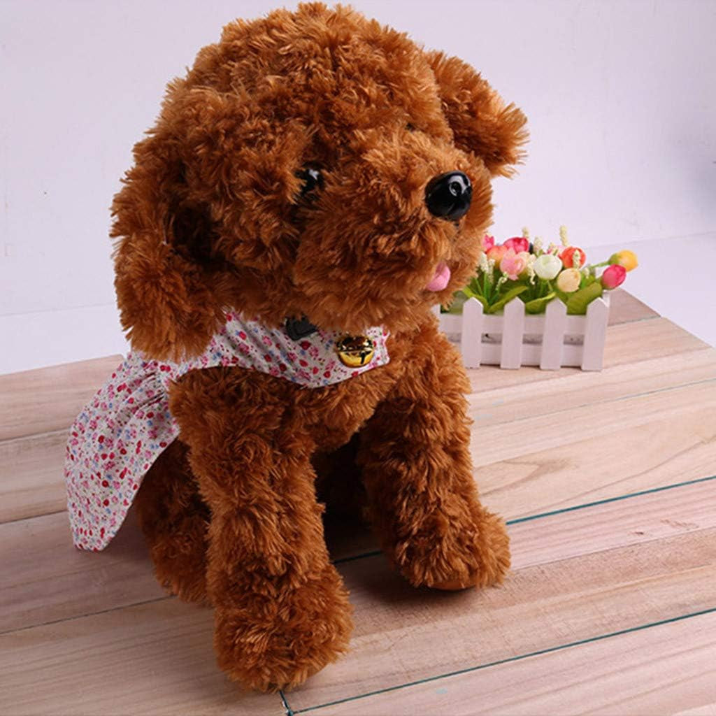 Wakeu Pet Shirt Elephant Pattern Small Dog Clothes Pet Puppy Cat Summer Apparel (XS, Pink)